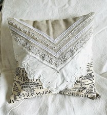 Housse coussin dentelle d'occasion  Béziers