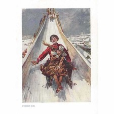 Russia toboggan slide for sale  GLASGOW