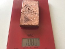 Kupferbarren 1080g schwer gebraucht kaufen  Rostock