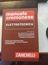 Manuale cremonese elettrotecni usato  Cagliari