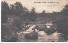 Cpa fontarion moulin d'occasion  La Réole