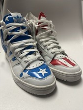Adidas x Jeremy Scott JS Wings 2.0 estrelas da bandeira dos EUA V24619 EUA 8.5 comprar usado  Enviando para Brazil