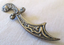 Ancienne broche khanjar d'occasion  Perros-Guirec