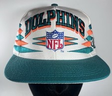 Boné chapéu Snapback Vintage Miami Dolphins Logo Athletic Pro Line Corte Diamante comprar usado  Enviando para Brazil