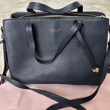 Navy blue leather for sale  REDDITCH