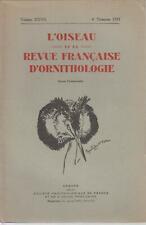 Oiseau revue francaise d'occasion  Brest