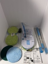 Esfregão motorizado sem fio Floor Police cabeças giratórias duplas + 6 almofadas laváveis comprar usado  Enviando para Brazil