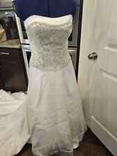 Beaded strapless white for sale  Alpharetta