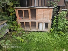 Wooden rabbit hutch for sale  HIGH WYCOMBE