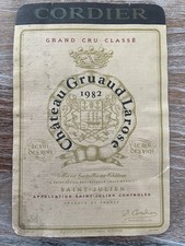 étiquette château gruaud d'occasion  Toul