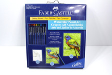 Conjunto de 12 peças de arte lápis aquarela Faber Castell, usado comprar usado  Enviando para Brazil
