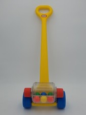 Usado, Brinquedo vintage Little Tikes amarelo criança empurrar popper caminhada pipoca andador comprar usado  Enviando para Brazil