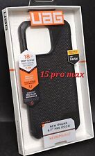 Capa UAG Urban Armor Gear Metropolis LT Apple iPhone 15 Pro Max - Preta comprar usado  Enviando para Brazil