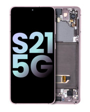 Conjunto OLED com Moldura para Samsung Galaxy S21 5G (Service Pack) (Phantom Violet) comprar usado  Enviando para Brazil
