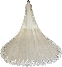 Cathedral length wedding for sale  LEICESTER