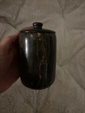 Black stoneware jar for sale  Murrieta