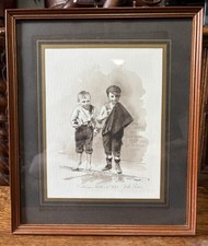 Vintage original watercolour for sale  HIGH PEAK