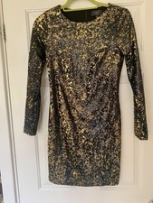Black lipsy sequin for sale  HARPENDEN