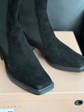 Leder stieflette 40 gebraucht kaufen  Moers