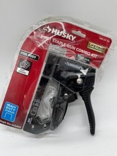 Kit de pistola de grampos Husky 3 em 1 alumínio com 1000 grampos comprar usado  Enviando para Brazil