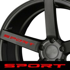 4x Acessórios de carro estilo ESPORTE aro roda cubo corrida adesivos fita adesiva tira comprar usado  Enviando para Brazil