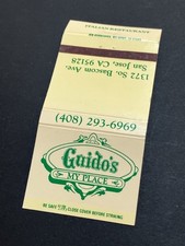 Vintage california matchbook for sale  Skokie