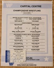 Wwf wrestling ticket for sale Wwf wrestling ticket for sale  Silver Spring