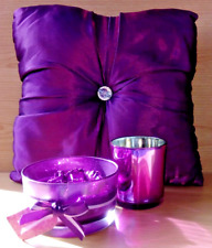 Purple cushion purple for sale  IVYBRIDGE