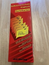 Karteikarten lernkarten aufbau gebraucht kaufen  Hamburg