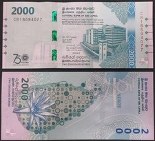 Sri Lanka 2000 Rúpias 2025 UNC P W131 75º Aniversário Banco Central Stabilit para Prosp comprar usado Sri Lanka 2000 Rúpias 2025 UNC P W131 75º Aniversário Banco Central Stabilit para Prosp comprar usado  Enviando para Brazil