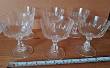 Set vintage glass for sale  BARNSLEY