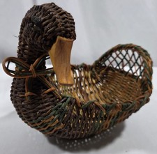 Vintage wicker duck for sale  Pulaski