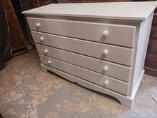 Painted pine chest for sale  SOUTHAM