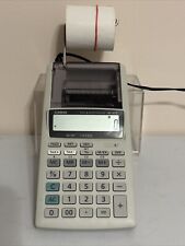 Impressora/calculadora Casio HR-8TE Tax & Exchange com 3 rolos de papel TESTADO comprar usado  Enviando para Brazil