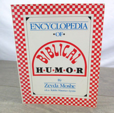 THE ENCYCLOPEDIA OF BIBLICAL HUMOR By Zevda Moshe comprar usado THE ENCYCLOPEDIA OF BIBLICAL HUMOR By Zevda Moshe comprar usado  Enviando para Brazil