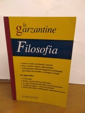 Garzantine filosofia garzanti usato Garzantine filosofia garzanti usato  Italia