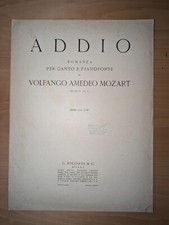 Spartito antico mozart usato  Pettinengo
