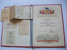 Urkunde kvp berlin1954 gebraucht kaufen  Deutschland