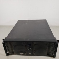 Estojo de servidor 4U e fonte de alimentação alças de montagem em rack DVR BNC conectores traseiros  comprar usado  Enviando para Brazil
