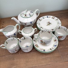 Morley Fox & Co Early XX wieku Zestaw do herbaty dla dzieci Rymy przedszkola  na sprzedaż  Wysyłka do Poland