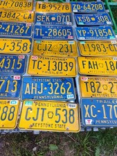 Old license plates for sale  Clearfield