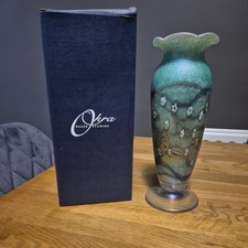 Tall okra glass for sale  ILFORD