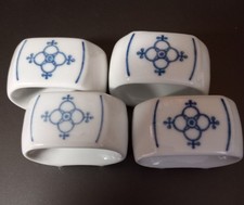 Serviettenringe indisch blau gebraucht kaufen  Troisdorf