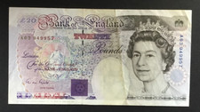 Banknote england twenty for sale  HODDESDON
