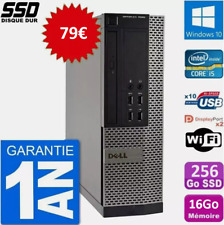 Używany, Dell OptiPlex 7020 SFF Intel i5 4590 RAM 16Go SSD 256Go Windows 10 Pro Wifi na sprzedaż  Wysyłka do Poland