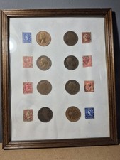 Lovely framed coin for sale  SWADLINCOTE