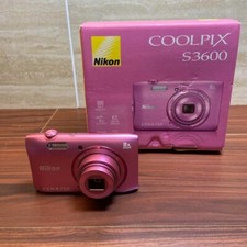 Câmera Digital Nikon COOLPIX S3600 Rosa 3042 Do Japão comprar usado  Enviando para Brazil