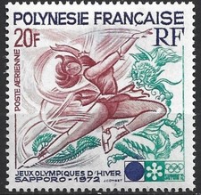 Timbre polynésie charnière d'occasion  Dunkerque-