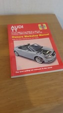 Audi workshop manual for sale  LAUNCESTON