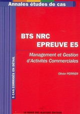 Bts nrc epreuve d'occasion  France